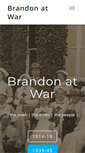 Mobile Screenshot of brandonatwar.co.uk